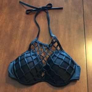 Black Push Up Swim Top 34C